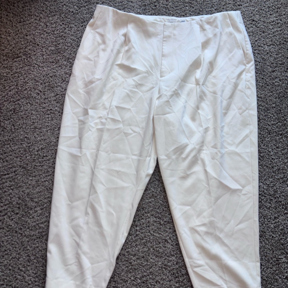 a new day women’s Crisp cream Dress Pants